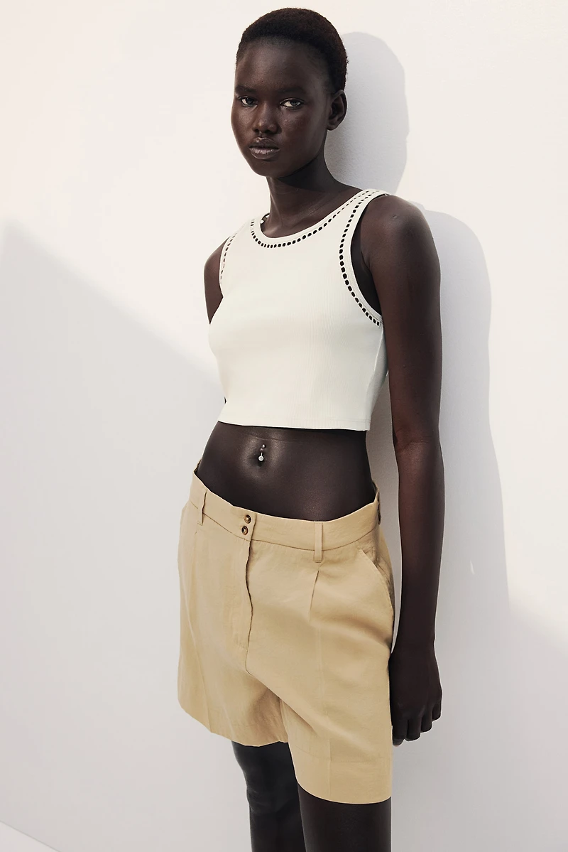 Camisole courte