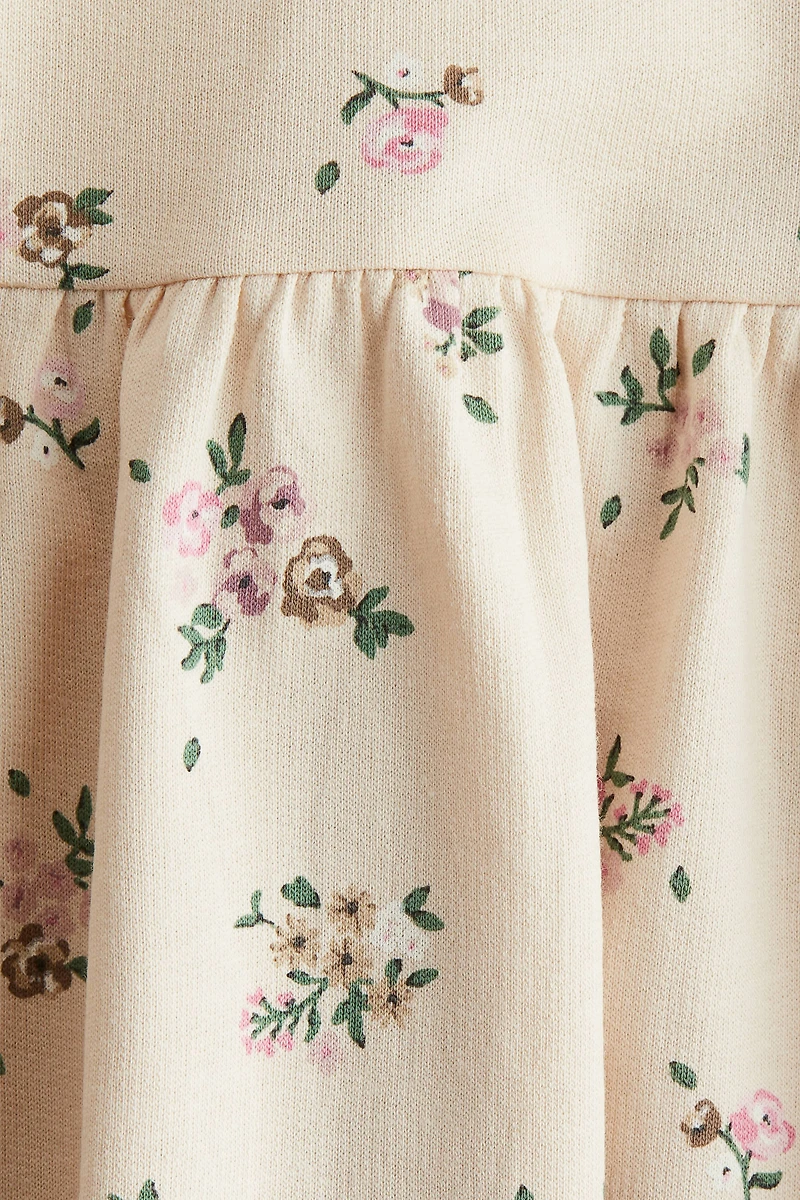 Robe en coton imprimé