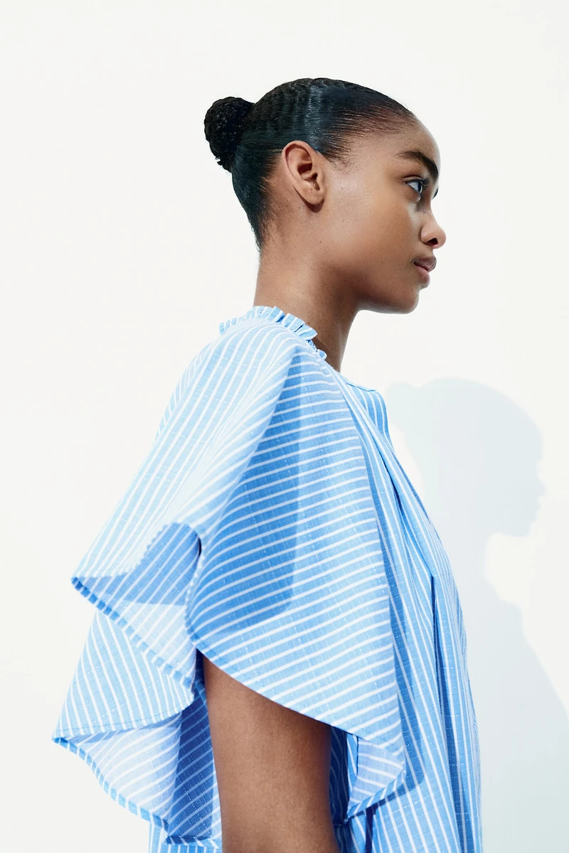 A-Line Muslin Dress