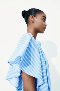 A-Line Muslin Dress