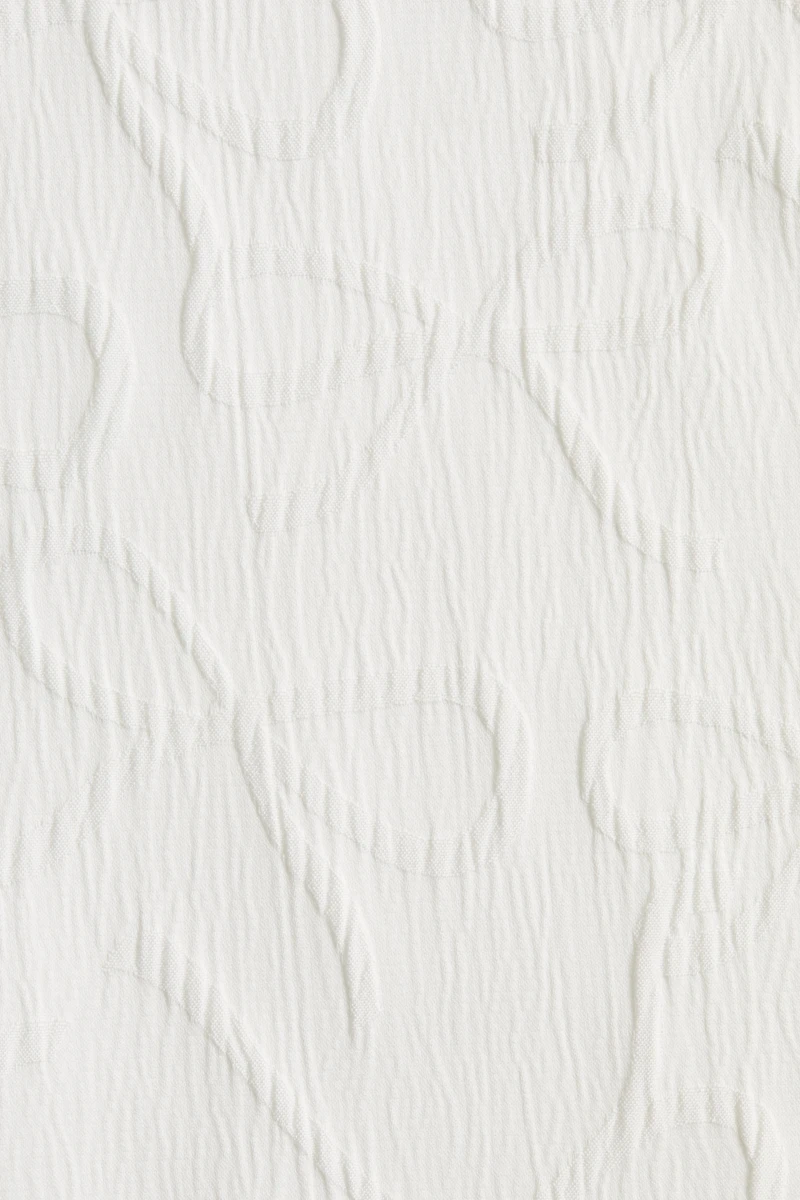 Jacquard-Weave Shower Curtain