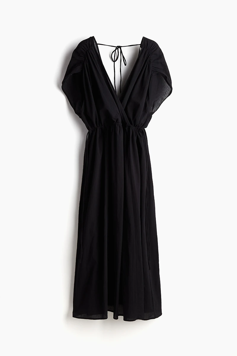 Robe grande taille en coton