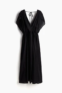 Robe grande taille en coton