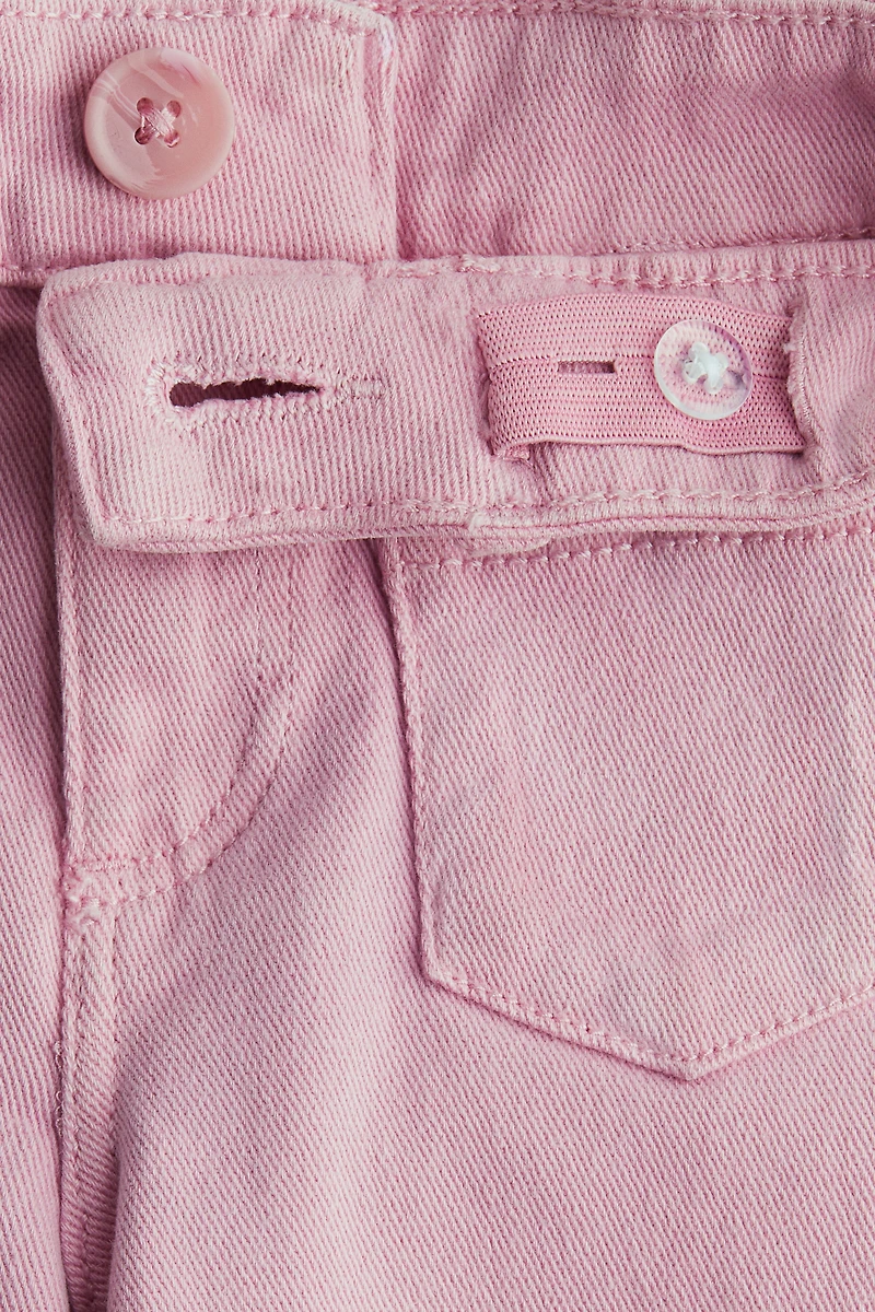 Flared Twill Pants