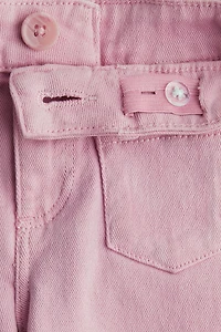 Flared Twill Pants