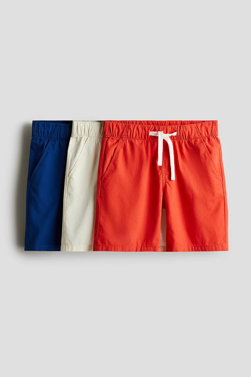 3-pack Cotton Shorts
