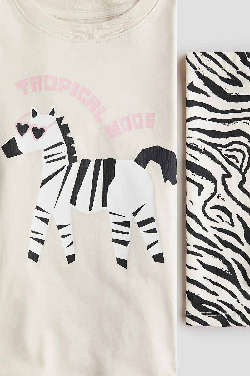 2-piece Printed Set