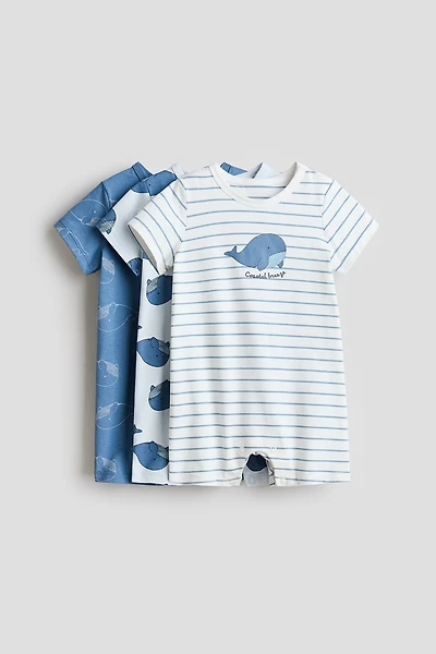 Lot de 3 pyjamas courts