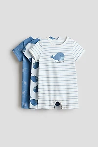 Lot de 3 pyjamas courts