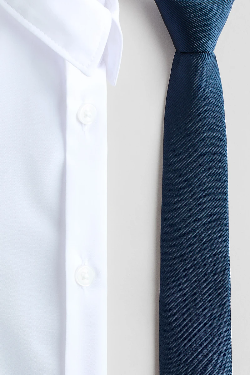 2-piece Shirt and Tie Set