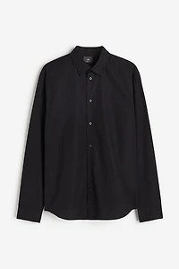 Regular Fit Poplin Shirt