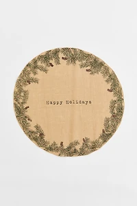 Jute Christmas Tree Mat