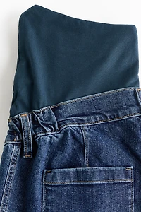 MAMA Jean ample à la cheville taille haute