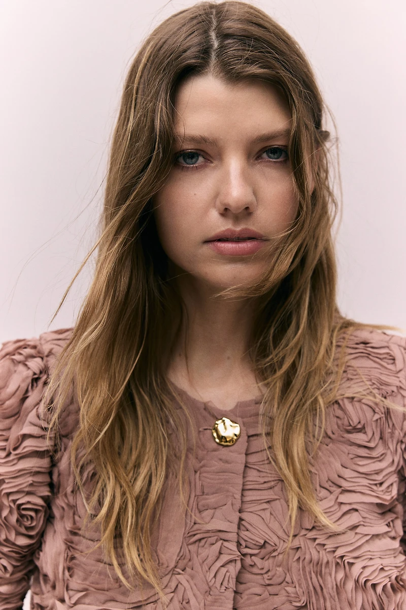 Veste avec appliqués