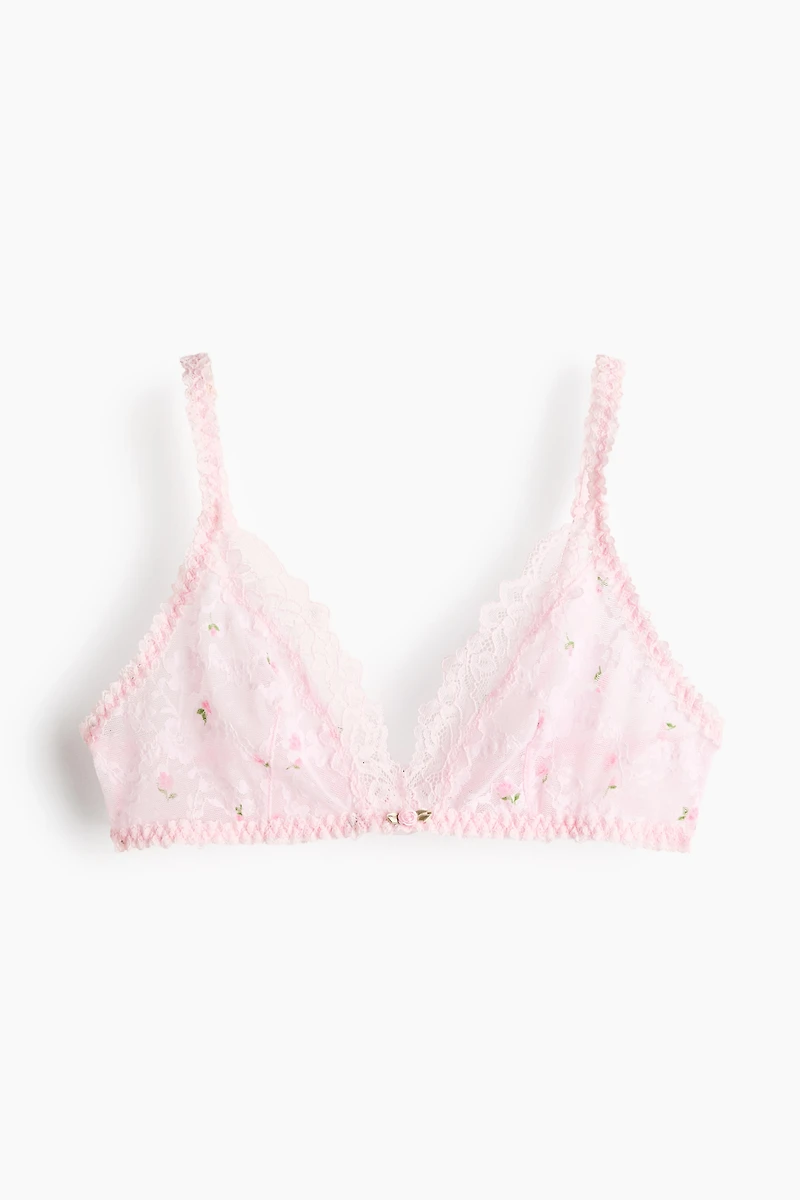Soft-Cup Lace Bra