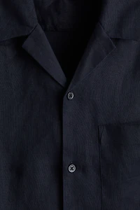 Regular-Fit Linen Resort Shirt
