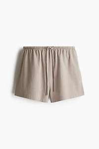 Cotton Shorts with Drawstring
