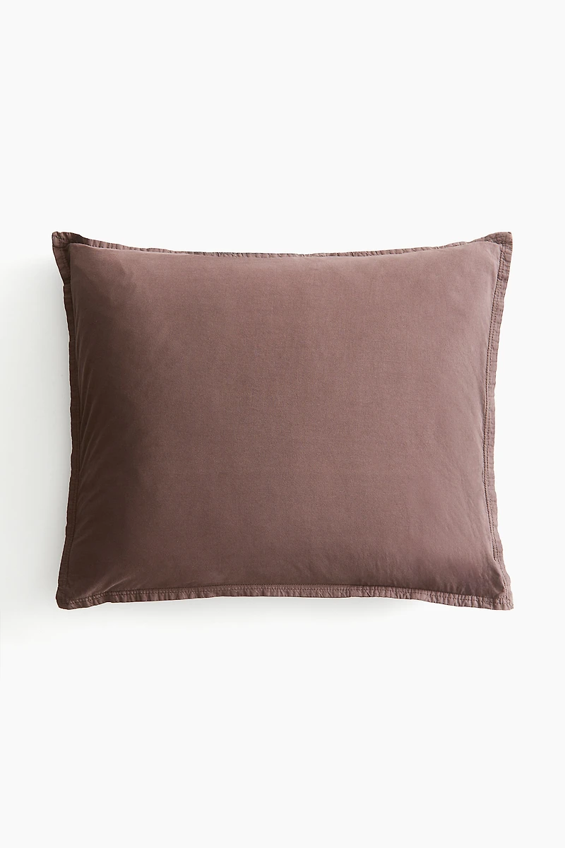 Washed Cotton Pillowcase