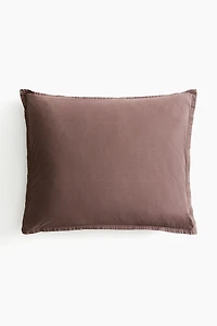 Washed Cotton Pillowcase