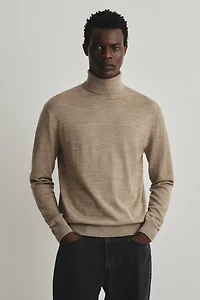 Chandail coupe classique en laine