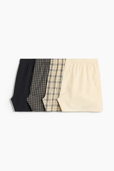 4-Pack Woven Boxer Shorts