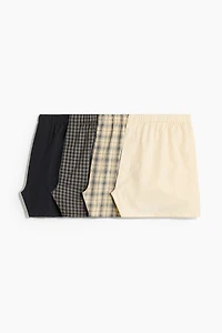 4-Pack Woven Boxer Shorts