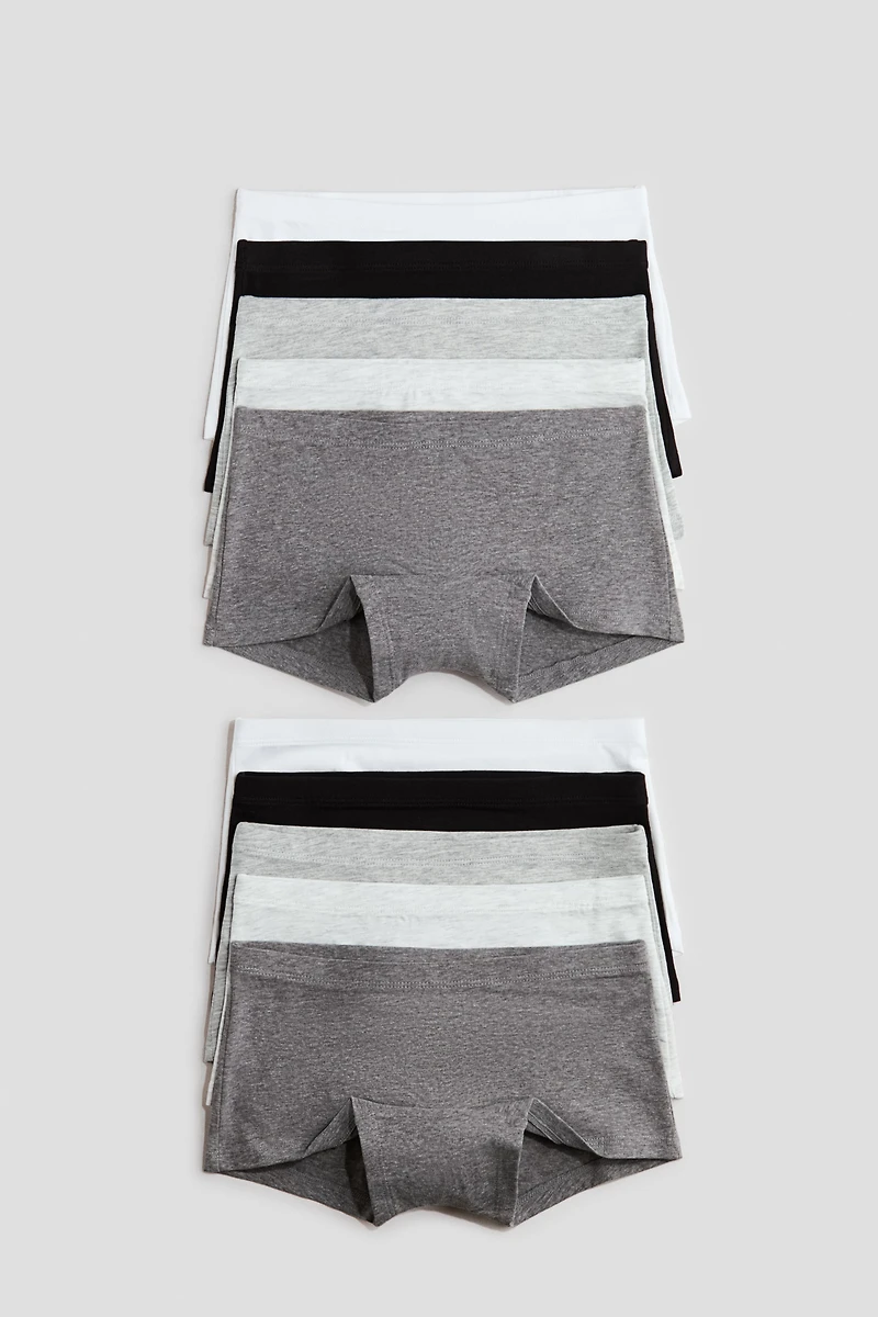 10-Pack Cotton Boxer Briefs