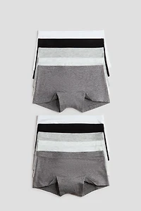 10-Pack Cotton Boxer Briefs