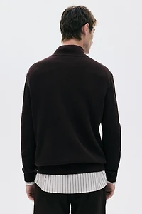 Regular Fit Half-Zip Sweater