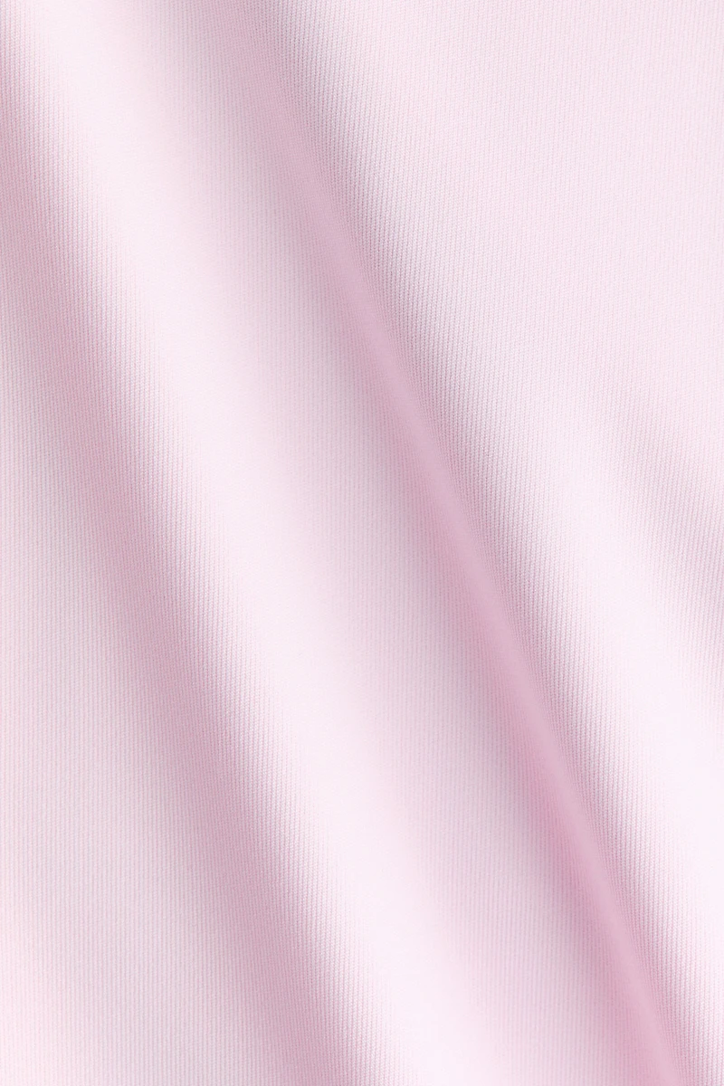 Square-Neck Jersey Top