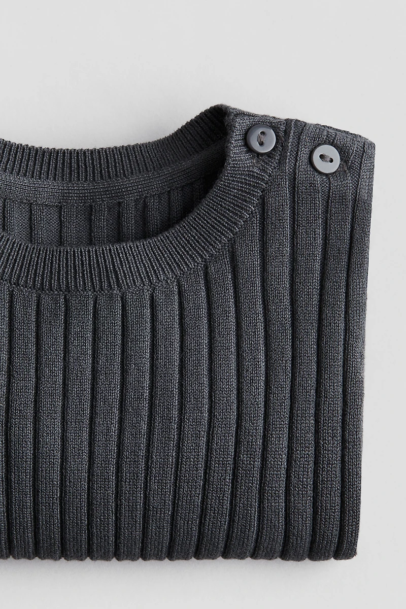 Rib-knit Sweater