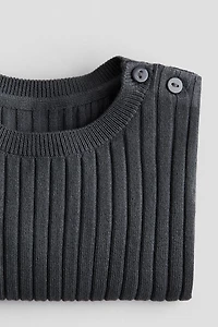 Rib-knit Sweater