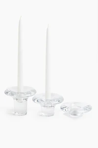 Glass Candleholder