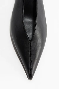 Wedge-Heeled Slingbacks