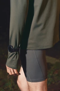 Mid-Layer Half-Zip Sports Shirt with ThermoMove™