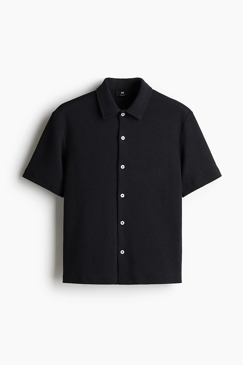 Regular Fit Short-sleeved Jersey Shirt