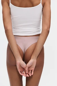 3-Pack Invisible Cotton Brazilian Briefs