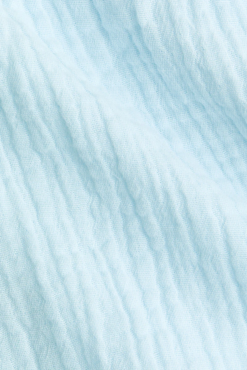 Cotton muslin beach shorts