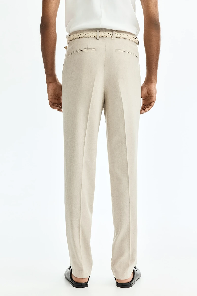 Slim-Fit Suit Pants