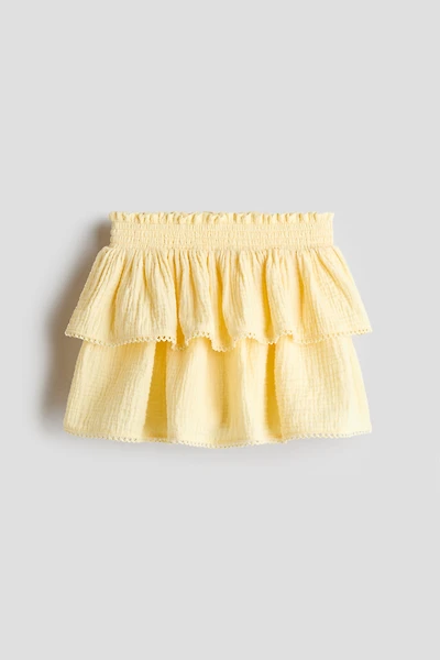 Tiered Muslin Skirt