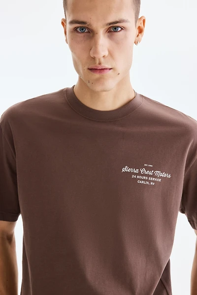Loose Fit Printed T-shirt