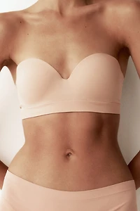Soutien-gorge balconnet rembourré sans coutures