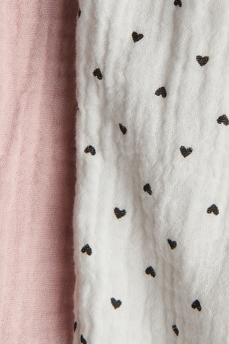 2-Pack Cotton Muslin Pants