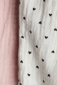 2-Pack Cotton Muslin Pants