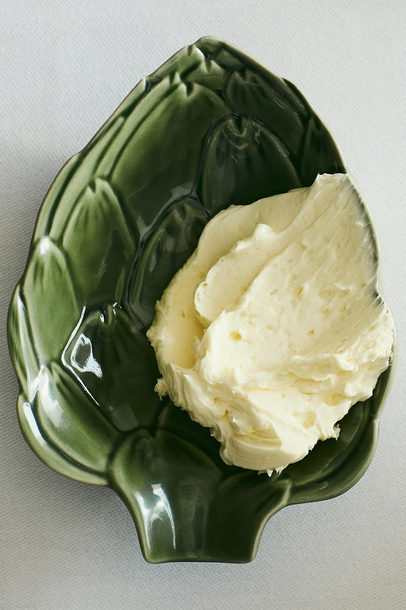 Très petit bol de service figuratif en grès cérame