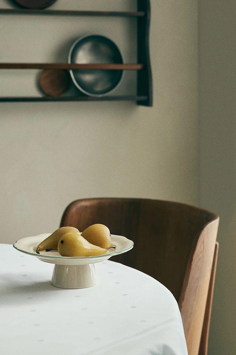Stoneware Cake Stand