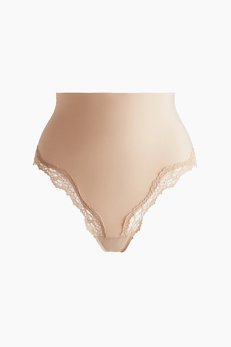 Lot de 2 culottes brésiliennes en microfibre