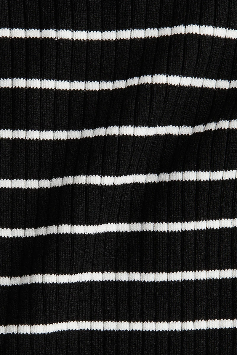 Rib-knit Top