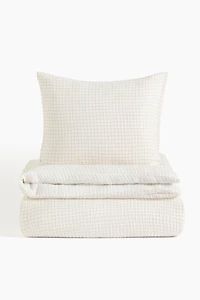 Muslin Twin Duvet Cover Set