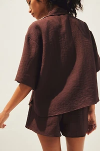 Chemise avec broderie anglaise